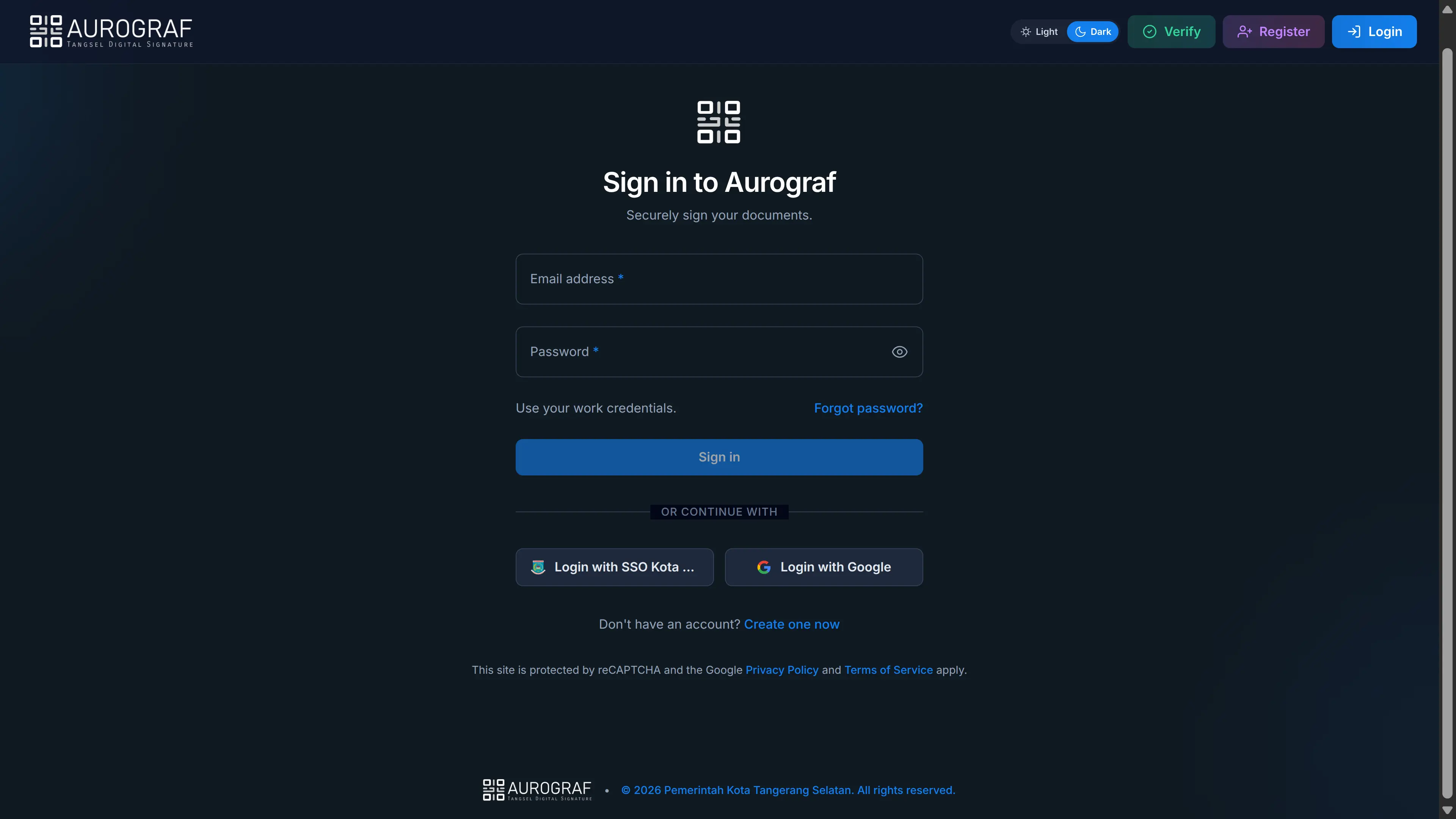 Halaman Login