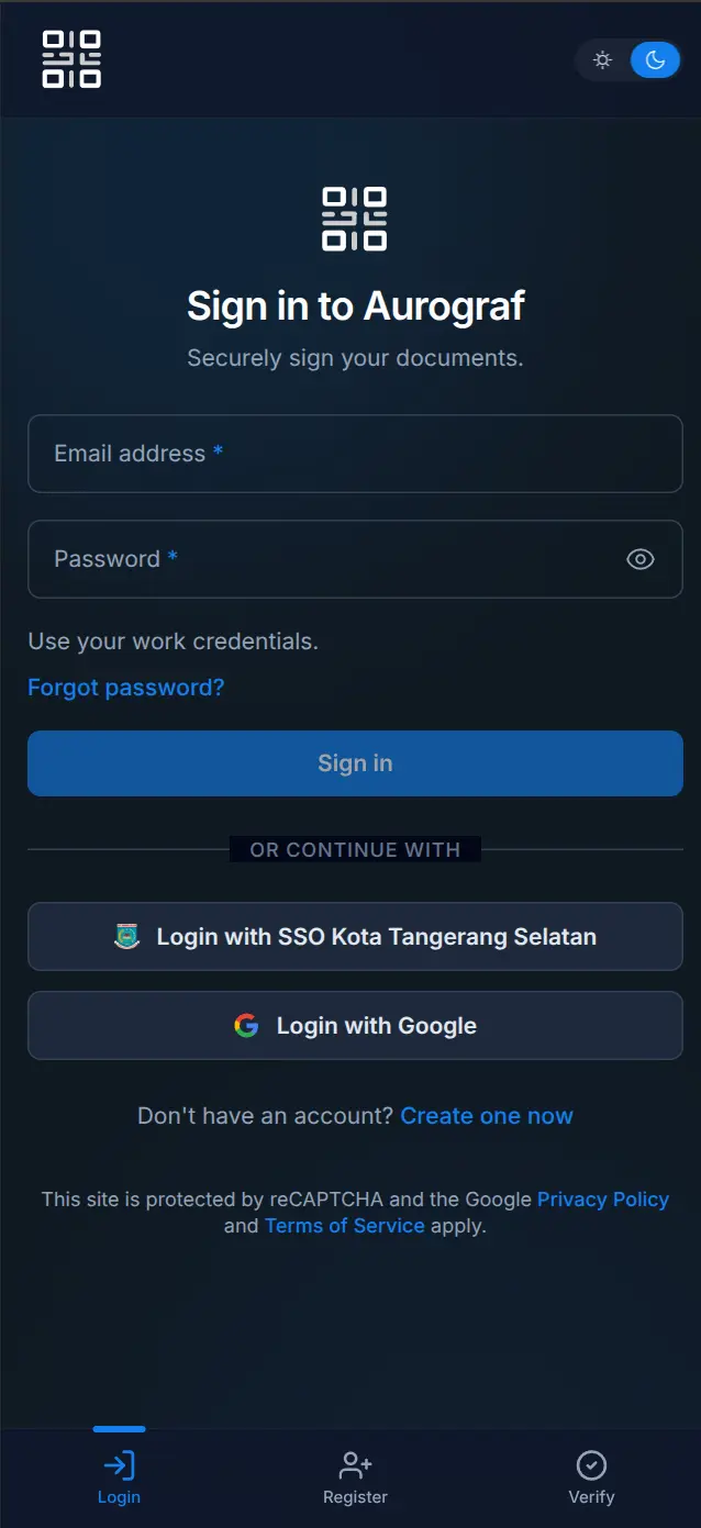 Halaman Login